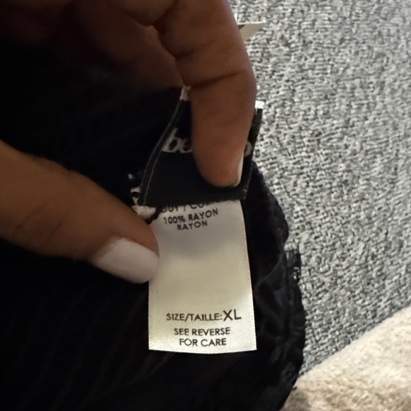 NWT PEIXOTO ANTHROPOLOGIE mini black dress with ruffles XL - Picture 9 of 9